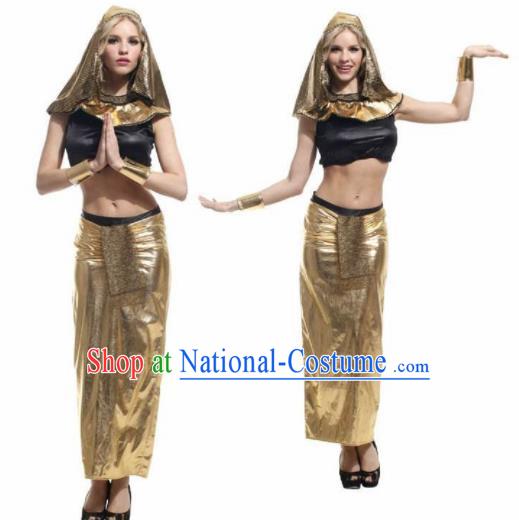 Traditional Egypt Stage Performance Costume Ancient Egypt Druidess Dress for Women