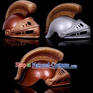 Traditional Roman General Headdress Ancient Rome Warrior Helmet for Men