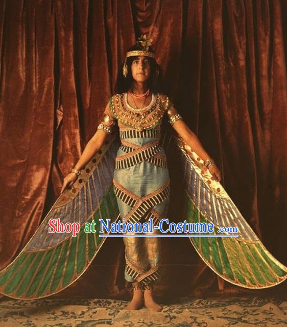 Traditional Egypt Priestess Costume Ancient Egypt Goddess Dress for Women