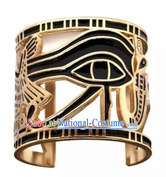 Traditional Egyptian Jewelry Accessories Ancient Egypt Palace Golden Bracelet for Women