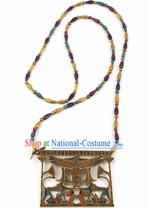 Traditional Egyptian Jewelry Accessories Ancient Egypt Eagle Necklace for Women