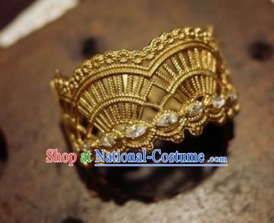 Traditional Egyptian Queen Jewelry Accessories Ancient Egypt Palace Golden Bracelet for Women