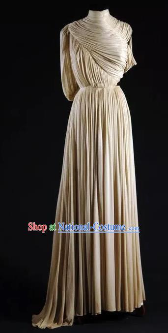 Traditional Greek Costume Strophion Peplos Ancient Greece Goddess Dress for Women