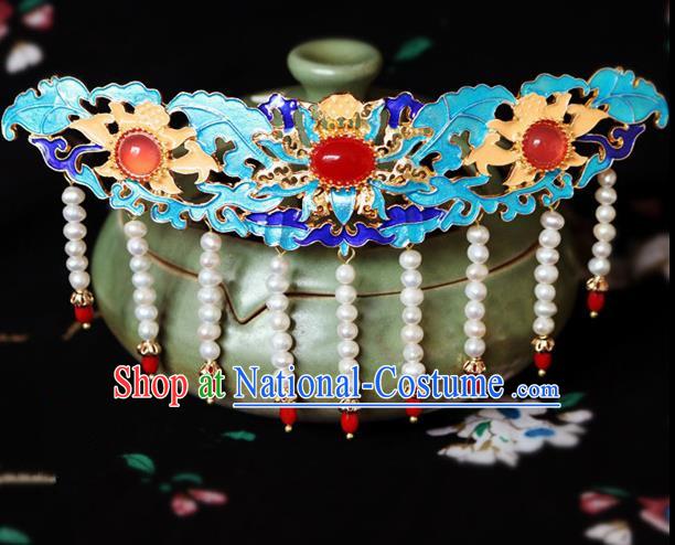 Chinese Ancient Handmade Palace Hair Crown Hairpins Traditional Classical Hair Accessories for Women