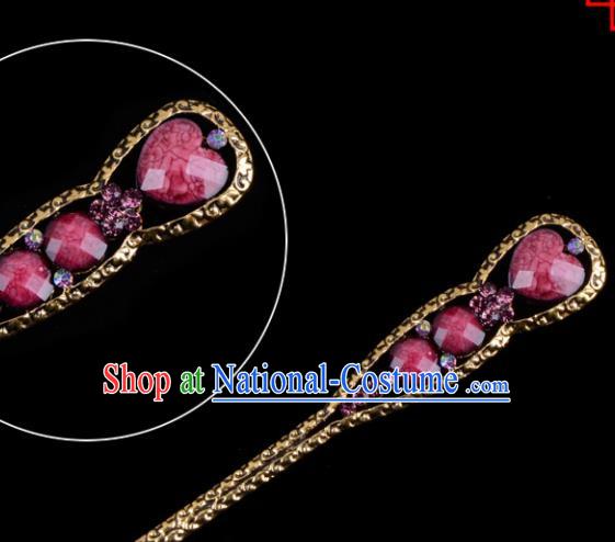 Chinese Beijing Opera Diva Hair Accessories Ancient Peri Hairpins for Women