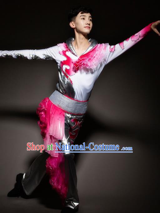 Chinese Traditional National Dance Costume Classical Dance Costume for Men