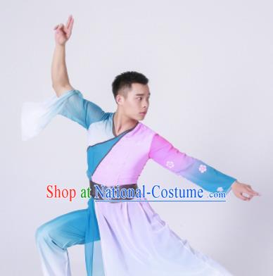 Chinese Traditional National Dance Clothing Classical Dance Drum Dance Costume for Men