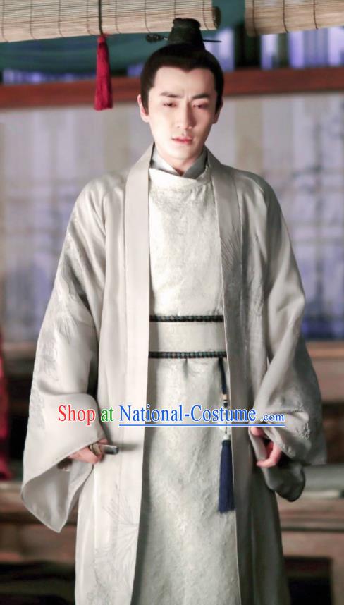 Drama The Story Of MingLan Chinese Ancient Song Dynasty Imperial Censor Embroidered Historical Costume for Men