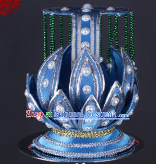 Chinese Traditional Peking Opera Taoist Nun Hair Crown Classical Beijing Opera Headwear for Women