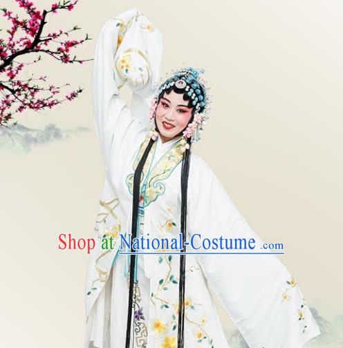 Chinese Traditional Peking Opera Princess Embroidered Dress Classical Beijing Opera Actress Costume for Adults