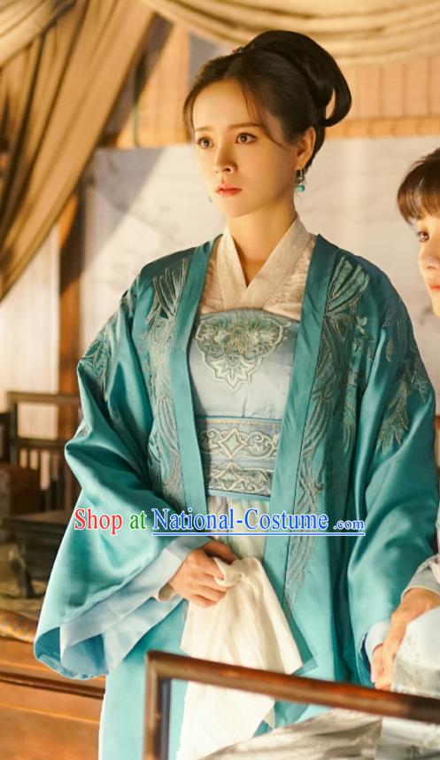 Drama The Story Of MingLan Chinese Ancient Song Dynasty Nobility Lady Historical Costume for Women