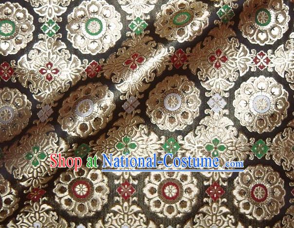 Asian Traditional Classical Pattern Damask Brocade Fabric Japanese Kimono Tapestry Satin Silk Material