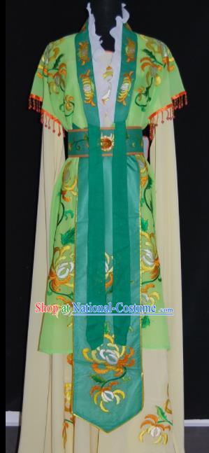 Chinese Traditional Beijing Opera Actress Peri Dress Peking Opera Princess Embroidered Costume for Women