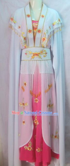 Chinese Traditional Beijing Opera Young Lady Dress Ancient Peri Embroidered Costume for Women