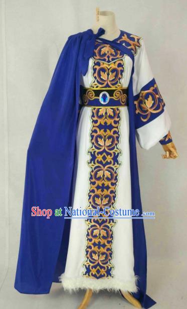 Chinese Traditional Beijing Opera Niche Clothing Ancient Prince Embroidered Costume for Men