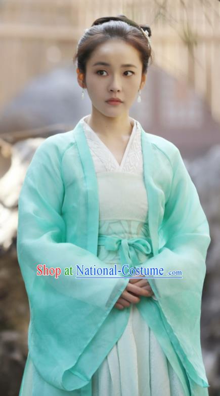 Drama The Story Of MingLan Traditional Chinese Ancient Nobility Lady Replica Costume for Women