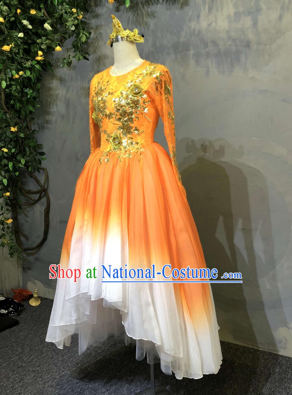 Custom Made Tailor Made Custom-made Color Transition Dance Costumes