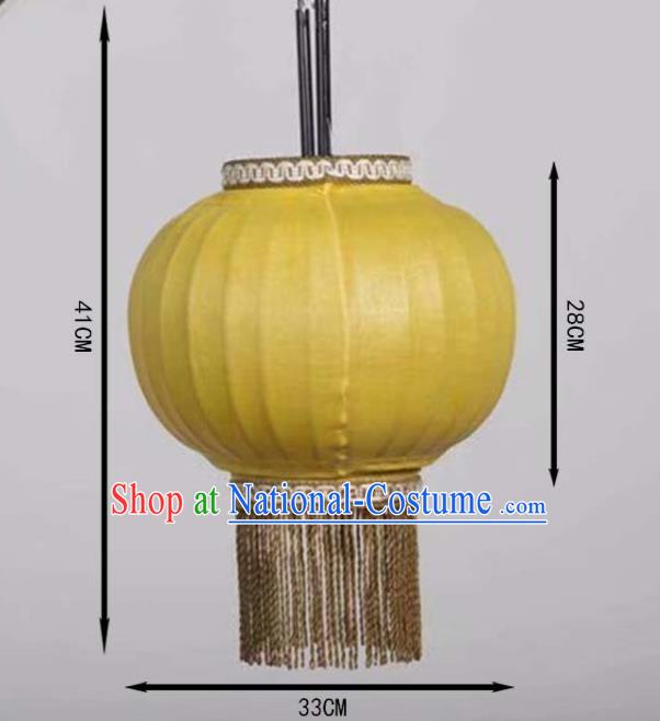 14 Inch Chinese Traditional Handmade Lantern Bamboo Weaving Palace Lanterns