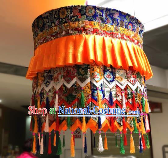 Chinese Traditional Buddhism Craft Chapel Decoration Vajrayana Buddhist Baldachin Precious Umbrella