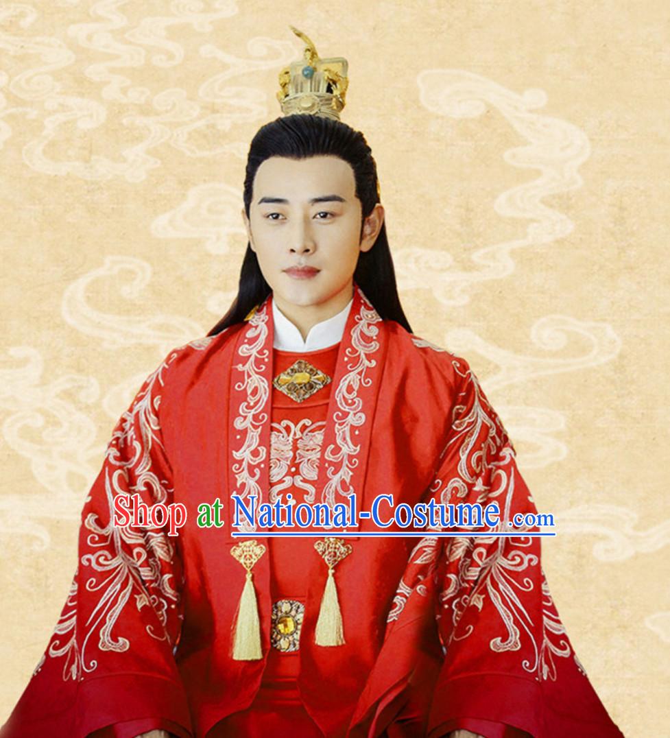 Tang Dynasty Imperial Wedding Dress for Bridegroom