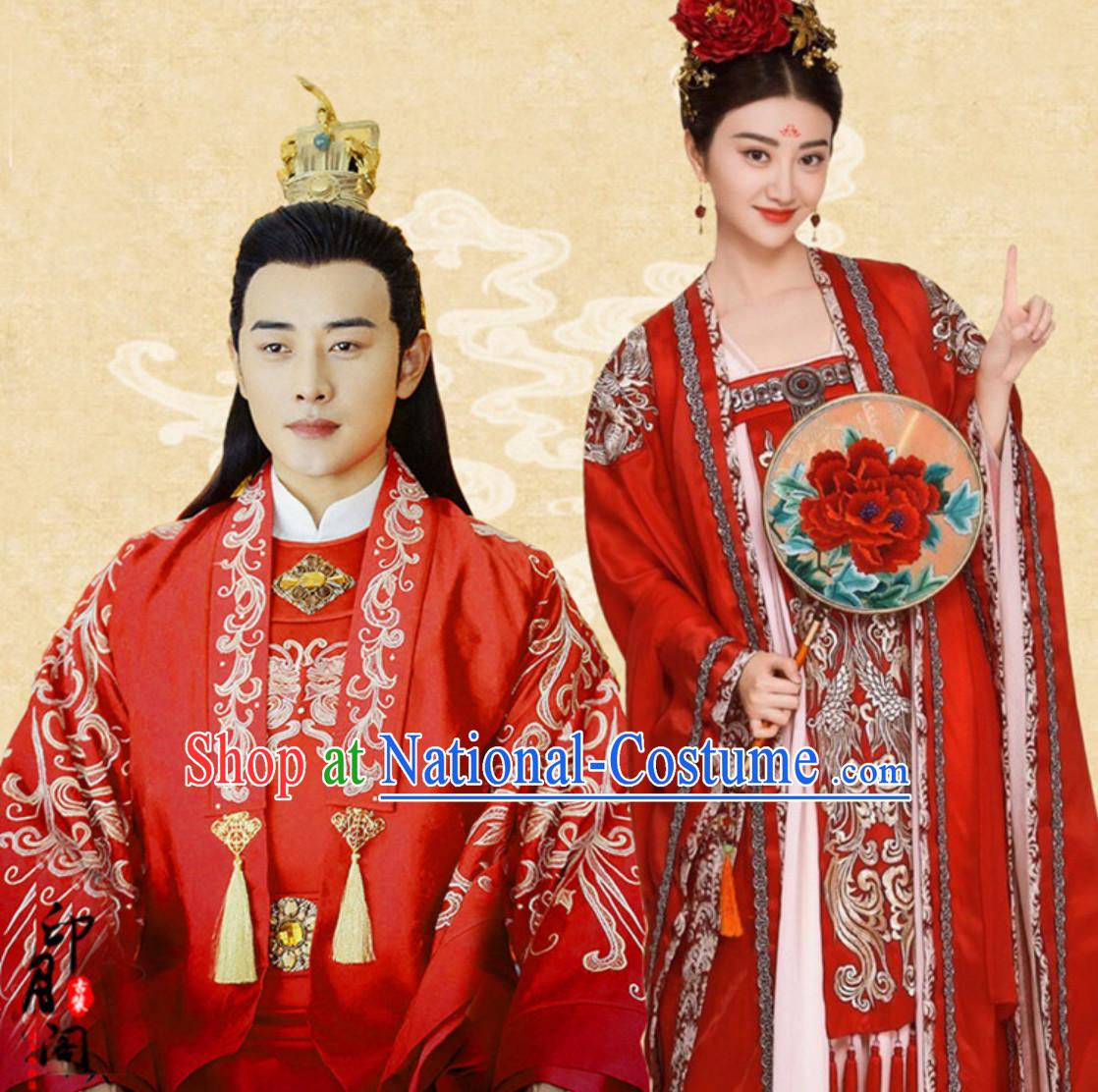 Tang Dynasty Imperial Wedding Dress for Bridegroom