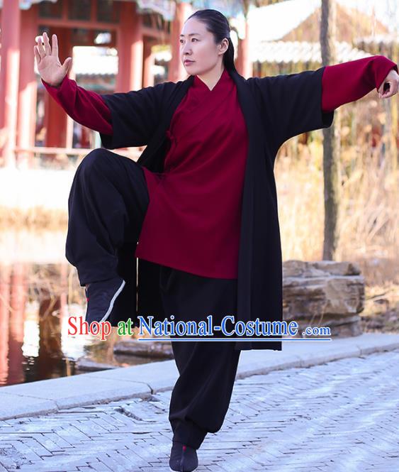 Chinese Traditional Martial Arts Competition Costume Kung Fu Tai Chi Clothing for Women