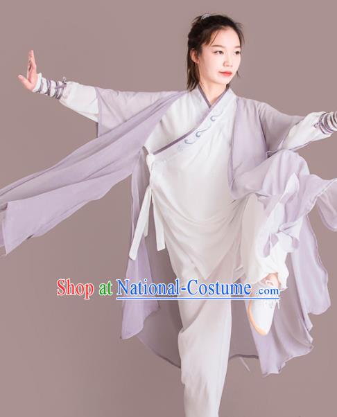 Chinese Traditional Kung Fu Costume Martial Arts Competition Tai Chi Clothing for Women