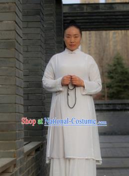 Chinese Traditional Kung Fu Costume Martial Arts Tai Chi Tang Suit Clothing for Women