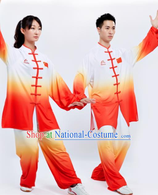 Chinese Traditional Kung Fu Competition Costume Martial Arts Tai Chi Clothing for Women for Men