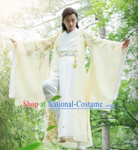 Drama Queen Dugu Chinese Ancient Northern Zhou Dynasty Swordsman Historical Costume for Men