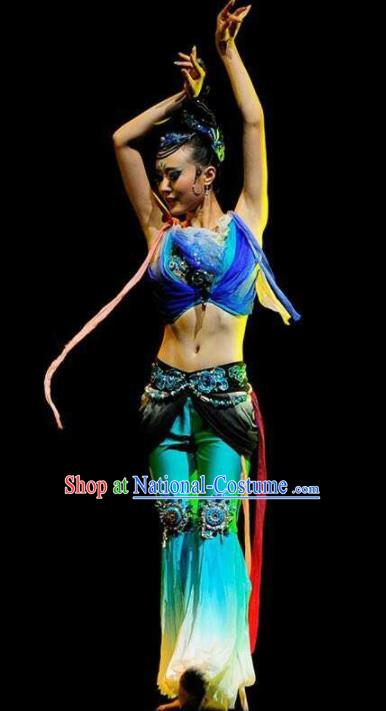 Chinese Traditional Classical Dance Clothing Flying Dance Stage Performance Costume for Women