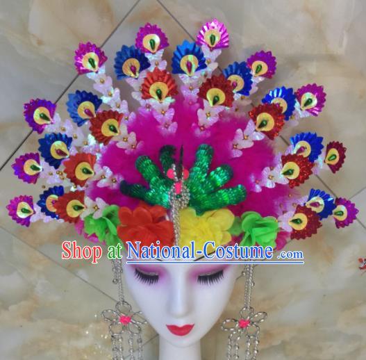 Chinese Traditional Beijing Opera Headwear Peking Opera Princess Hair Accessories for Women