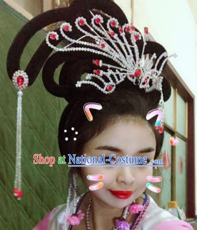 Chinese Traditional Beijing Opera Headwear Peking Opera Diva Hair Accessories for Women