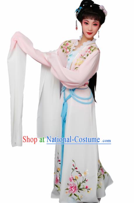 Chinese Traditional Peking Opera Nobility Lady Pink Dress Beijing Opera Hua Dan Costume for Women