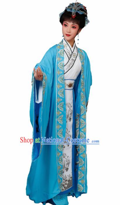 Chinese Traditional Peking Opera Queen Embroidered Dress Beijing Opera Hua Dan Costume for Women