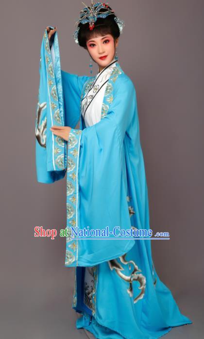 Chinese Traditional Peking Opera Queen Embroidered Dress Beijing Opera Hua Dan Costume for Women