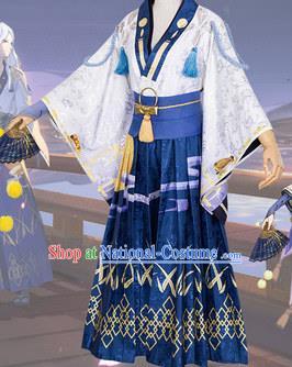 Chinese Traditional Ancient Swordsman Costume Cosplay Knight Clothing for Men