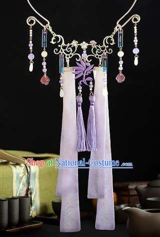 Chinese Traditional Accessories Ancient Cosplay Princess Necklace for Women