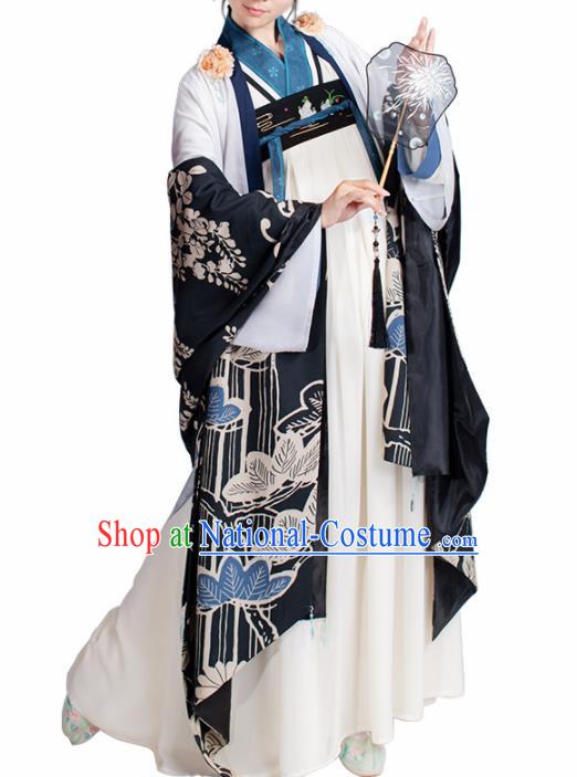 Chinese Traditional Cosplay Princess Costume Ancient Tang Dynasty Hanfu Dress for Women