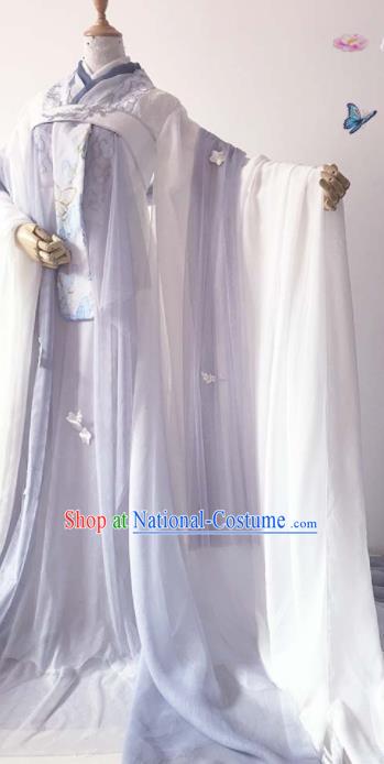 Chinese Traditional Cosplay Princess Costume Ancient Tang Dynasty Palace Lady Hanfu Dress for Women