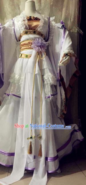 Traditional Chinese Modern Fancywork Costume Halloween Cosplay Princess Full Dress for Women