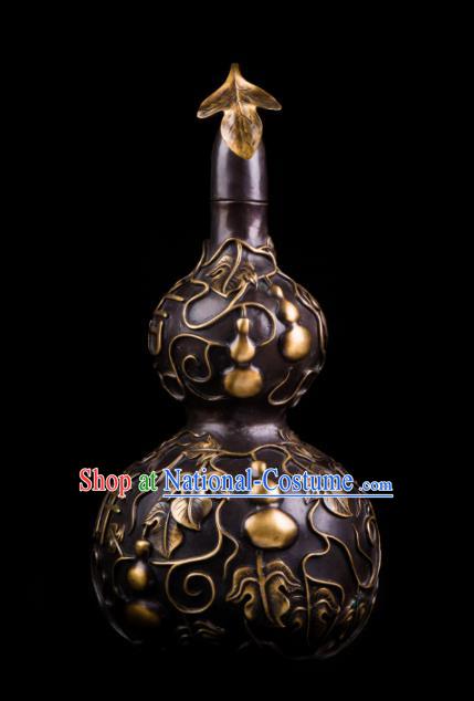 Chinese Traditional Feng Shui Items Taoism Bagua Brass Cucurbit Decoration