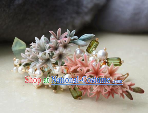 Traditional Chinese Hanfu Hair Accessories Ancient Princess Hyacinth Hair Comb for Women