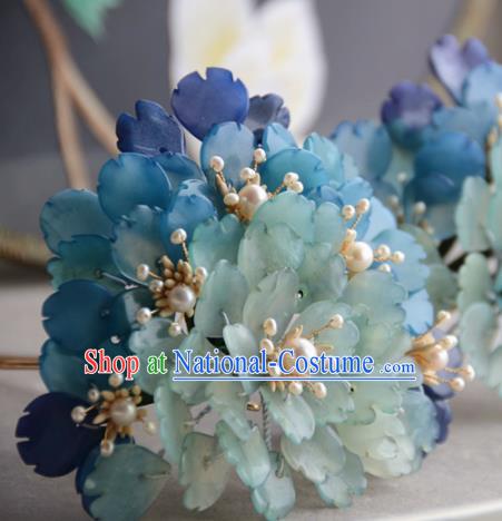 Traditional Chinese Hanfu Peony Flower Hair Clip Hair Accessories Ancient Princess Hairpins for Women