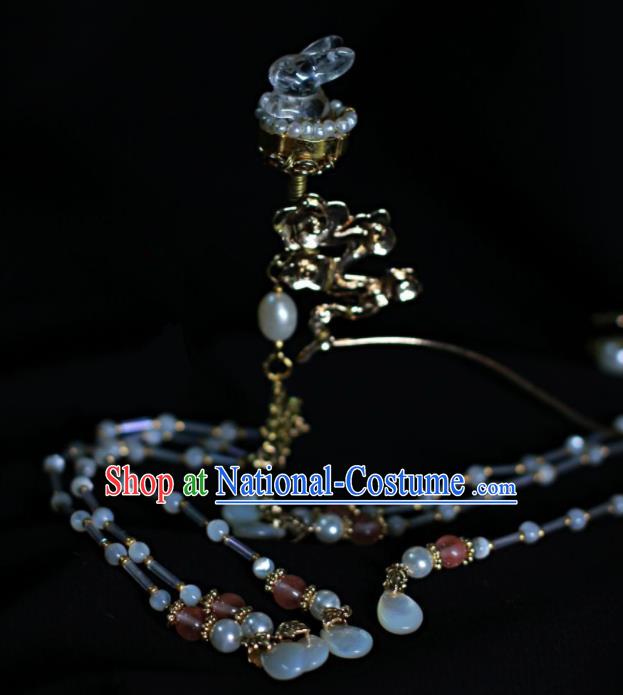 Traditional Chinese Hanfu Tassel Hair Clip Hair Accessories Ancient Imperial Consort Hairpins for Women