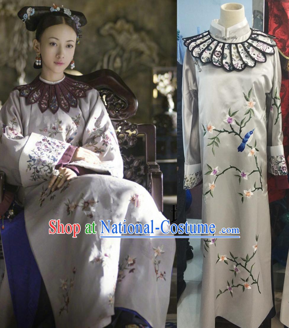 Qing Dynasty Empress Costumes Clothing for Women