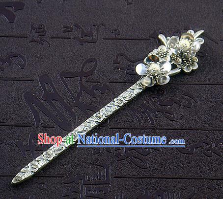 Chinese Ancient Princess Plum Blossom Hairpins Traditional Palace Hanfu Wedding Hair Accessories for Women