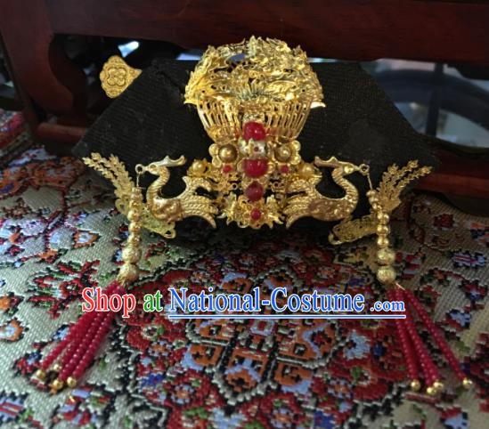 Chinese Ancient Manchu Headwear Traditional Qing Dynasty Palace Queen Hair Accessories for Women