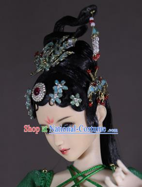 Chinese Ancient Princess Hairpins Headwear Traditional Ming Dynasty Hair Accessories for Women