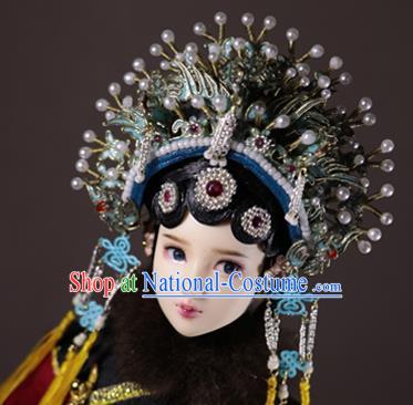 Chinese Ancient Queen Headwear Traditional Beijing Opera Phoenix Coronet Hair Accessories for Women